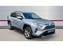 Silver Used 2020 Toyota RAV4 Hybrid SUV | £25,534 (Fair price)