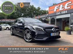 Black Used 2018 Mercedes A180 AMG line Hatchback | £15,250 (Fair price)