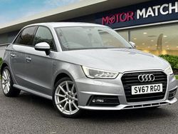 Silver Used 2017 Audi A1 Sportback S-Line Hatchback | £10,208 (Fair price)