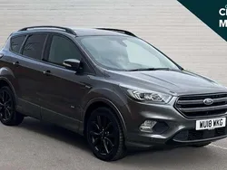 Grey Used 2018 Ford Kuga ST-Line X SUV | £12,200 (A bit pricey)