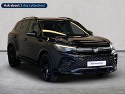 Black New 2025 VW Tiguan R-line SUV | £37,756