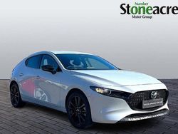 White New 2025 Mazda 3 Homura-Line Hatchback | £23,995