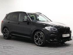 Black Used 2021 BMW X3 M Sport SUV | £32,495 (Good price)