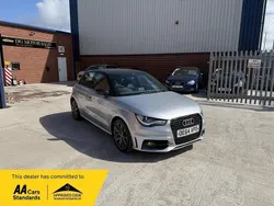 Silver Used 2015 Audi A1 Sportback S-Line Hatchback | £6,699 (Fair price)
