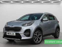 Silver Used 2019 Kia Sportage GT-Line SUV | £13,994 (Fair price)