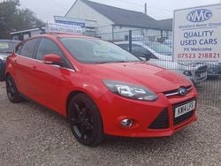 Red Used 2014 Ford Focus Titanium Hatchback | £4,495 (Fair price)