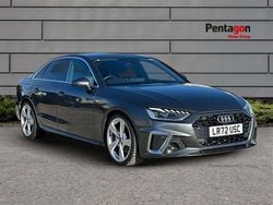 Grey Used 2022 Audi A4 S-Line Sedan | £20,495 (Fair price)