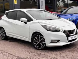 White Used 2021 Nissan Micra Tekna Hatchback | £12,750 (Fair price)