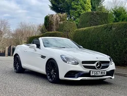 White Used 2017 Mercedes SLC180 AMG line Cabriolet | £11,895 (Super price)