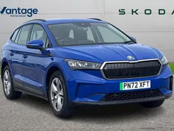 Blue Used 2022 Skoda Enyaq iV ecoSuite SUV | £18,490 (Fair price)