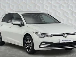 White Used 2022 VW Golf VIII Active Hatchback | £19,421 (Fair price)