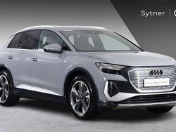 Grey Used 2025 Audi Q4 e-tron S-Line SUV | £36,500 (Super price)