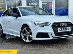 White Used 2018 Audi S3 Black Edition Hatchback | £18,450 (Good price)