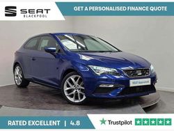 Blue Used 2018 Seat Leon SC FR Hatchback | £12,995 (Fair price)