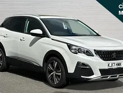 White Used 2017 Peugeot 3008 Allure Estate | £8,835 (Fair price)