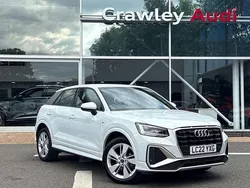 White Used 2022 Audi Q2 S-Line SUV | £21,390 (Fair price)