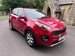Red Used 2017 Kia Sportage GT-Line SUV | £6,990 (Good price)