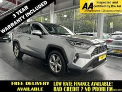 Silver Used 2019 Toyota RAV4 Hybrid SUV | £19,295 (A bit pricey)