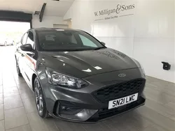 Grey Used 2021 Ford Focus ST-Line Hatchback | £13,995 (Fair price)
