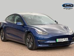 Blue Used 2022 Tesla Model 3 Sedan | £18,995 (Fair price)