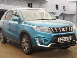 Blue Used 2022 Suzuki Vitara SZ-T SUV | £17,999 (Fair price)