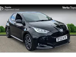 Black Used 2022 Toyota Yaris Hybrid Design Hatchback | £16,390 (Good price)