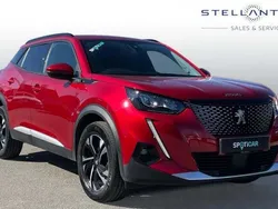 Red Used 2021 Peugeot 2008 Allure Premium SUV | £14,236 (Fair price)