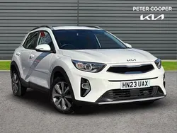 White Used 2023 Kia Stonic 2 SUV | £14,491 (Fair price)