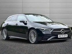 Black Used 2024 Mercedes CLA180 AMG Line Premium Sedan | £29,195 (Fair price)