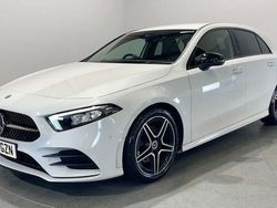 White Used 2023 Mercedes A200 AMG line Hatchback | £22,799 (Fair price)