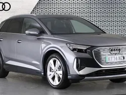 Grey Used 2025 Audi Q4 e-tron S-Line SUV | £33,590 (Super price)