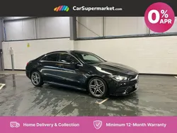 Black Used 2020 Mercedes CLA200 AMG line Coupe | £23,897 (Expensive)