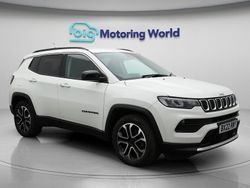 White Used 2022 Jeep Compass Limited SUV | £16,500 (Fair price)