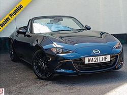Blue Used 2021 Mazda MX5 Inclusive Cabriolet | £21,500 (Fair price)