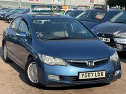 Blue Used 2007 Honda Civic ES Sedan | £2,295 (Fair price)