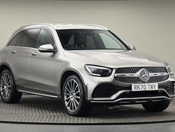 Mojave silver metallic finish Used 2020 Mercedes GLC300 AMG line SUV | £27,300 (Good price)
