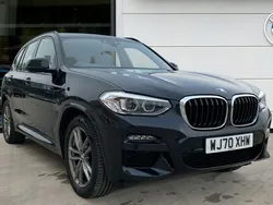 Black Used 2020 BMW X3 M Sport SUV | £29,995 (Fair price)