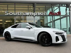 Grey Used 2021 Audi e-tron GT quattro Black Edition Sedan | £38,990 (Fair price)