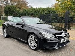 Black Used 2013 Mercedes E350 AMG Cabriolet | £8,295 (Fair price)