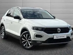 Pure white Used 2019 VW T-Roc SEL SUV | £13,695 (Good price)