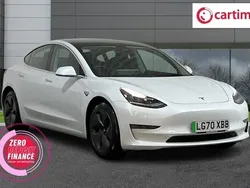 White Used 2020 Tesla Model 3 Long Range Sedan | £18,950 (Good price)