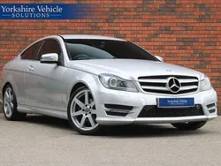 Silver Used 2015 Mercedes C250 Sport Edition Coupe | £7,750 (Super price)