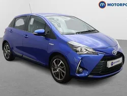 Blue Used 2020 Toyota Yaris Hybrid Hatchback | £14,399 (Good price)