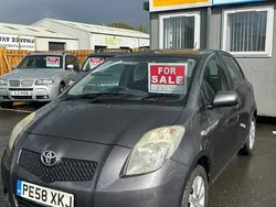 Grey Used 2008 Toyota Yaris Hatchback | £2,199 (Good price)