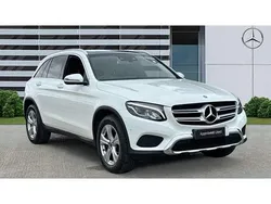 White Used 2018 Mercedes GLC220 Premium SUV | £20,262 (Fair price)