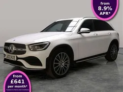 White Used 2022 Mercedes GLC300 AMG line SUV | £32,385 (Super price)