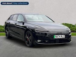 Black Used 2025 Audi A6 e-tron Performance Estate | £52,967