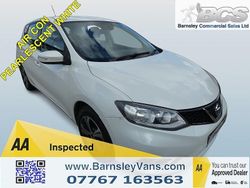 White Used 2015 Nissan Pulsar Acenta Hatchback | £3,495 (Expensive)