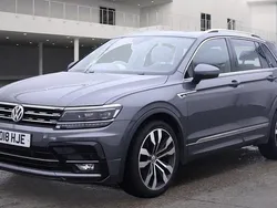 Grey Used 2018 VW Tiguan R-line SUV | £19,200 (Good price)