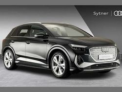 Black Used 2021 Audi Q4 e-tron S-Line SUV | £26,000
